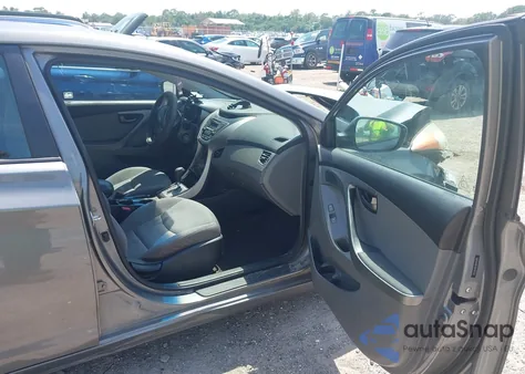 2013 Hyundai Elantra Gls from USA, damaged, VIN 5NPDH4AE4DH360702